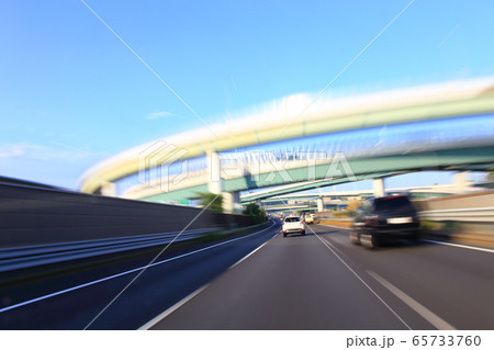東名高速道路　交通風景 65733760
