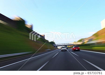 東名高速道路　交通風景 65733761