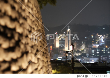 光 建物 夜景 65735246
