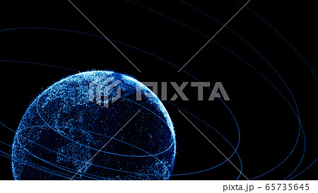 抽象的なイメージCG 65735645