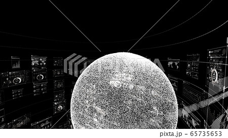 抽象的なイメージCG 抽象的なイメージCG 65735653