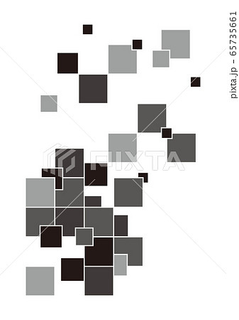 幾何学図形シリーズのイラスト素材