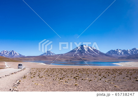 Lagunas Altiplanicas, Miscanti y Miniques, amazing view at Atacama Desert. Chile, South America. Lagunas Altiplanicas, Miscanti y Miniques, amazing view at Atacama Desert. Chile, South America. 65738247