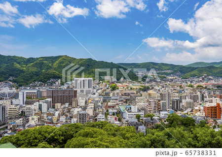長崎県長崎市中部景観（春） 65738331