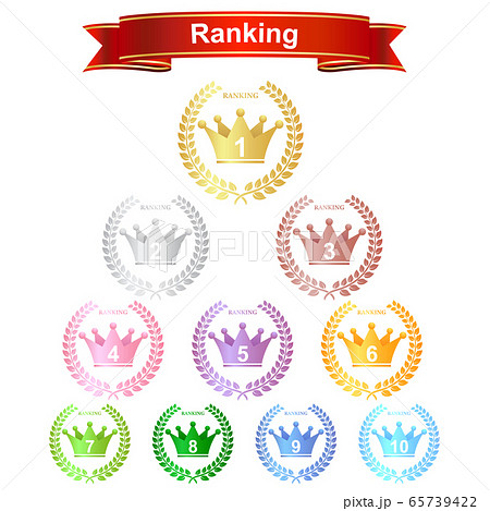 王冠ランキングセット 65739422