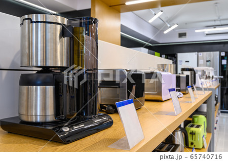 Interior of premium domestic appliance store Interior of premium domestic appliance store 65740716