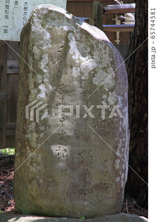 善光寺街道　岩井堂の芭蕉句碑 65744581