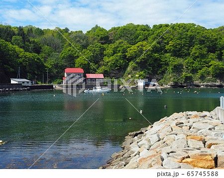港の風景 小樽 忍路漁港 港の風景 小樽 忍路漁港 65745588