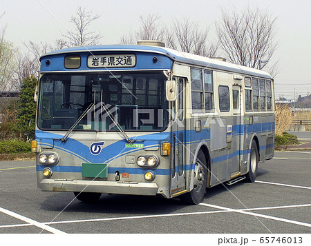 岩手県交通770号車（いすゞ・BU04）の写真素材 [65746013] - PIXTA