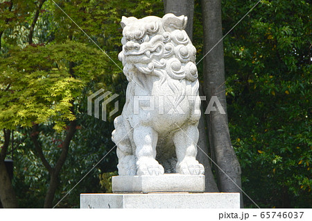 狛犬(呍形像)（氣比神宮／福井県敦賀市曙町11-68） 65746037