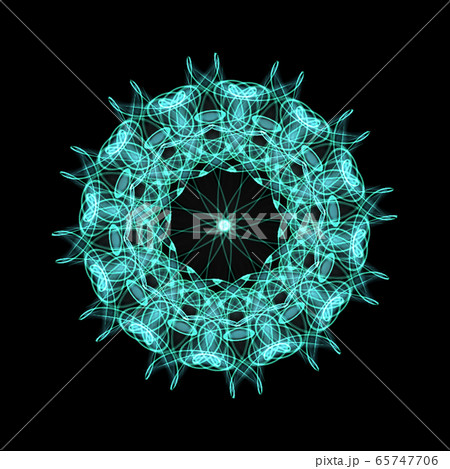 幻想的幾何学模様 十二角形 0524 003のイラスト素材 幻想的幾何学模様 十二角形 0524 003のイラスト素材
