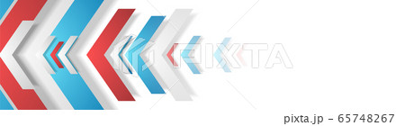 Technology abstract background with red and blue 65748267