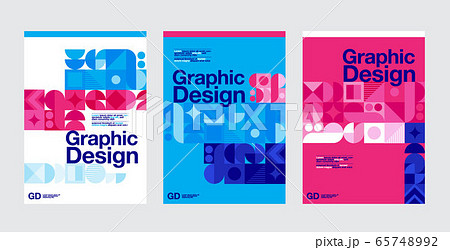 Graphic Design, Geometry Shape, Blue ,Layout Graphic Design, Geometry Shape, Blue ,Layout 65748992