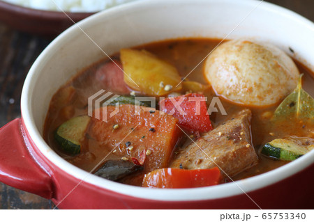 野菜がたくさんのスープカレー 野菜がたくさんのスープカレー 65753340