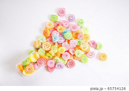 colorful jelly sugar candies 65754126