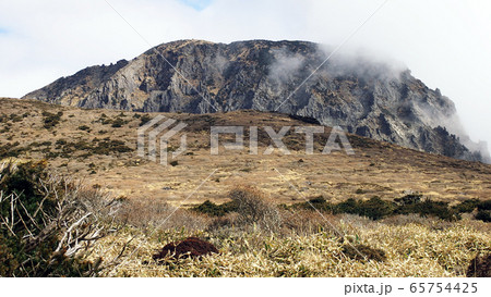 火山 山 漢拏山 65754425