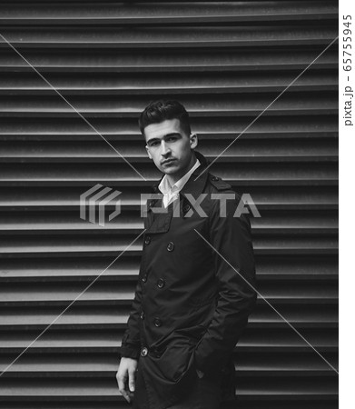 Portrait of stylish handsome young man 65755945
