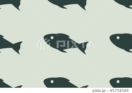 Fishing. Seamless pattern background with fishes. Vector EPS10 illustration. 65758384