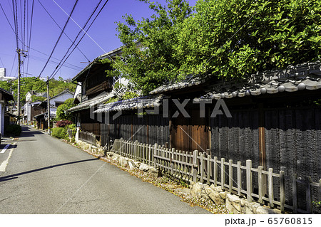 下津井の街並み　町並み保存地区　岡山県倉敷市 65760815