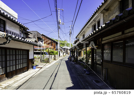 下津井の街並み　町並み保存地区　岡山県倉敷市 65760819