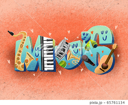 Various Music iNstruments. 65761134