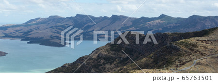 Christchurch in New Zealand. Panoramic view. 65763501