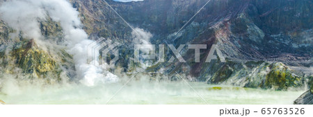 Active Volcano at White Island New Zealand. Active Volcano at White Island New Zealand. 65763526