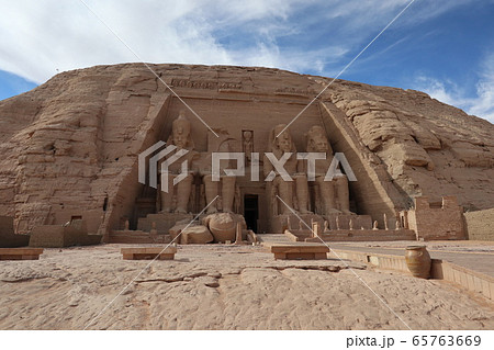 世界遺産アブ・シンベル神殿(Tempies of Abu Simbel)、エジプト 世界遺産アブ・シンベル神殿(Tempies of Abu Simbel)、エジプト 65763669