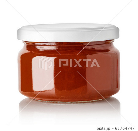 Open Jar For Canning Isolated On White Background Stock Photo, Picture and  Royalty Free Image. Image 48926407.