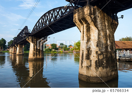 river Kwai Khwae bridge, Kanchanaburi 65766334