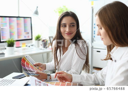 Joyful business colleague 65766488