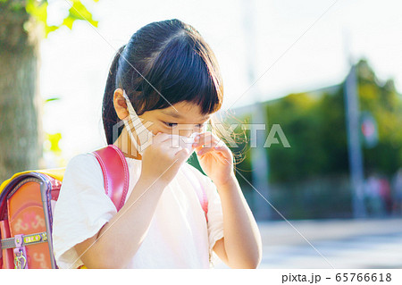 女の子 登下校 マスク ランドセル 女の子 登下校 マスク ランドセル 65766618