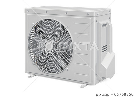 Outdoor compressor unit, side view 65769556