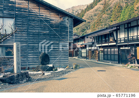 奈良井宿【鉤の手】　　塩尻市 65771196