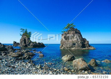 夫婦岩　能登　機具岩 65772150