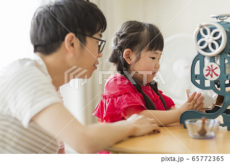 かき氷 親子 かき氷 親子 65772365