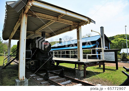 旧朝日駅・B20蒸気機関車（旧国鉄万字線） 65772907