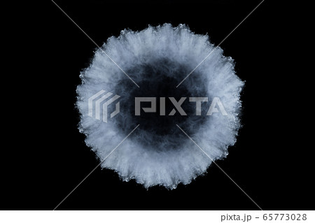 White powder explosion on black background. Colored cloud. Colorful dust explode. Paint Holi. White powder explosion on black background. Colored cloud. Colorful dust explode. Paint Holi. 65773028