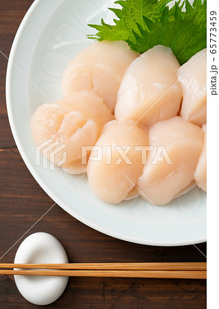 お刺身用ホタテ貝柱 お刺身用ホタテ貝柱 65773459