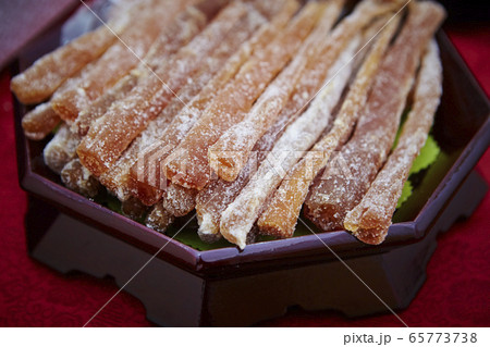 桔梗の砂糖漬け　韓菓幣帛料理 65773738