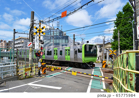 東京都北区中里にある、第二中里踏切 東京都北区中里にある、第二中里踏切 65775984