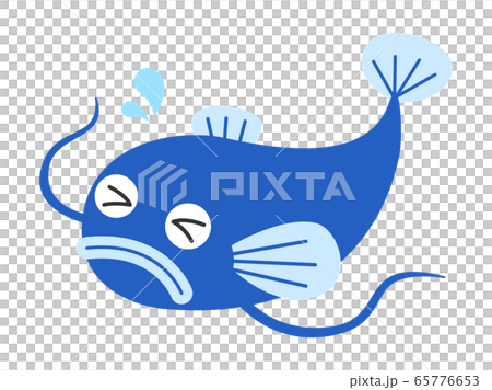 ナマズのイラスト 65776653