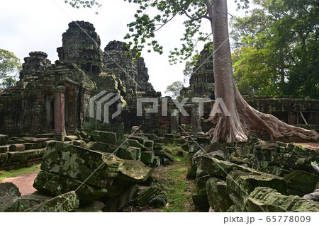 アンコール遺跡　バンテアイ・クディ 65778009