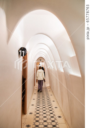 Casa batllo artisan modern arch hallway interior 65778763