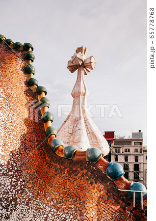 Casa batllo extraordinary artisan chimney in Barcelona Casa batllo extraordinary artisan chimney in Barcelona 65778768