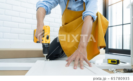Close up portrait and details of caucasian male 65780935