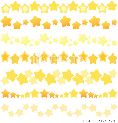 星のラインセット 65781524