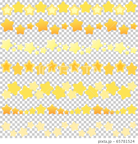 星のラインセット 65781524