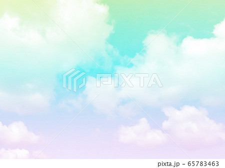 空グラデーションのイラスト素材