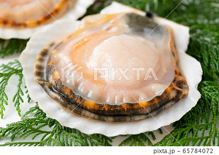 殻付き帆立 殻付き帆立 65784072